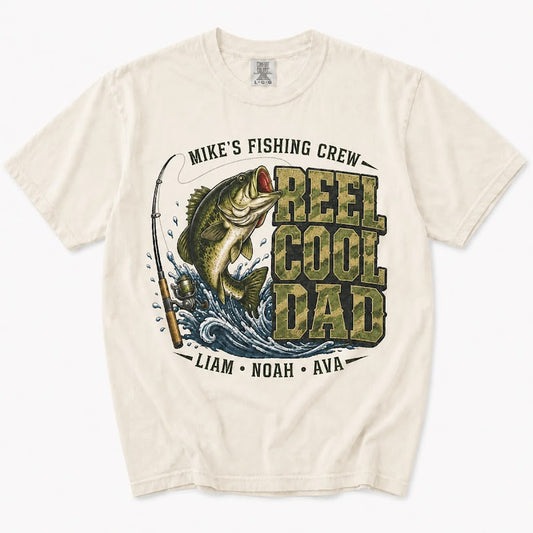 iLuv™ Personalized DAD 'Fishing Reel Cool' T-Shirt
