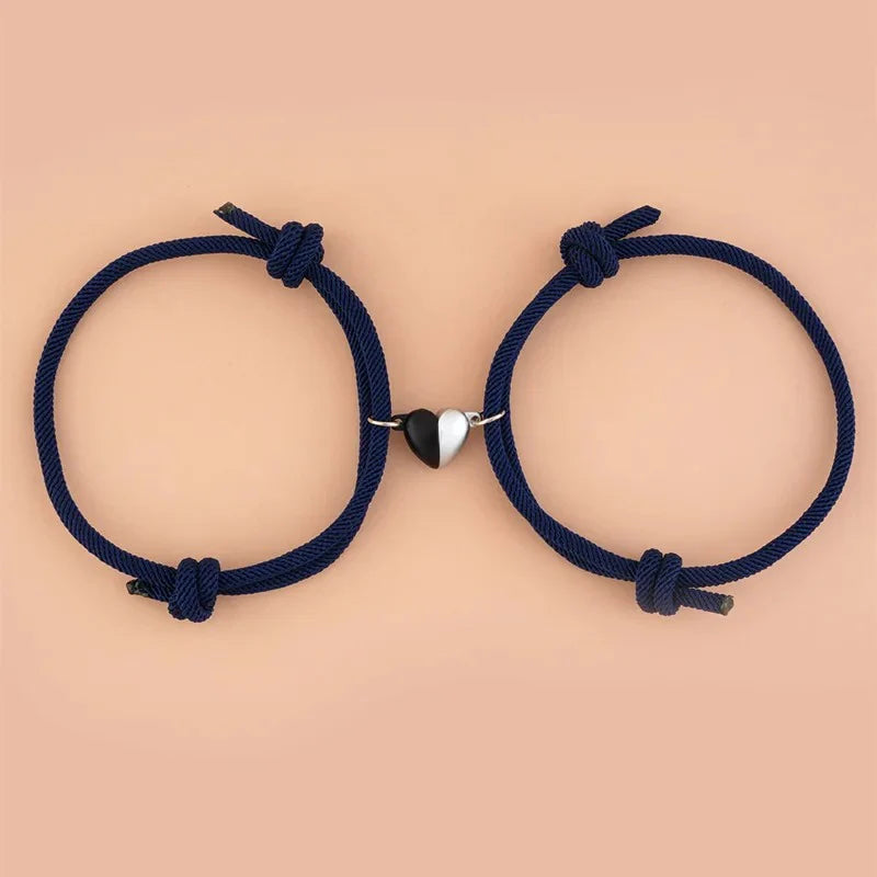 Magnetic Love Bracelets for Couples