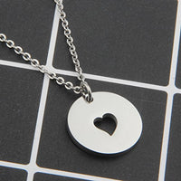 Load image into Gallery viewer, ZBLuv™ Mother &amp; Daughter Matching &#39;Cut Out&#39; Heart Necklace Set - 2,3,4 Pieces Mother Daughter Necklace ZBLuv™ 
